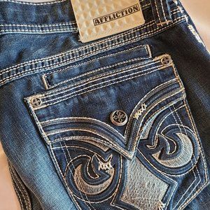 Affliction 38R Dark Wash Jeans